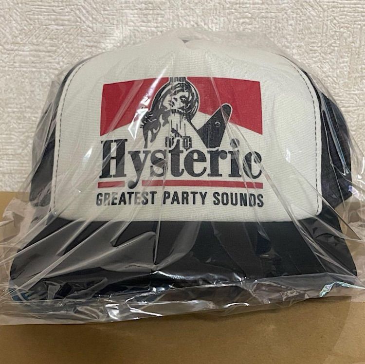 HYSTERIC GUITAR GIRL メッシュキャップ　ブラック HYSTERIC GLAMOUR - GUITAR GIRL メッシュキャップ / ブラック