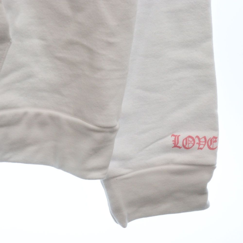 希少★送料無料【CHROME HEARTS】LLS フォト フーディ ホワイト CHROME HEARTS (クロムハーツ) LLS HOODIE LLSフーディ