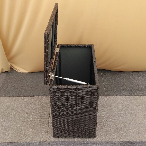 収納ボックス ブラウン