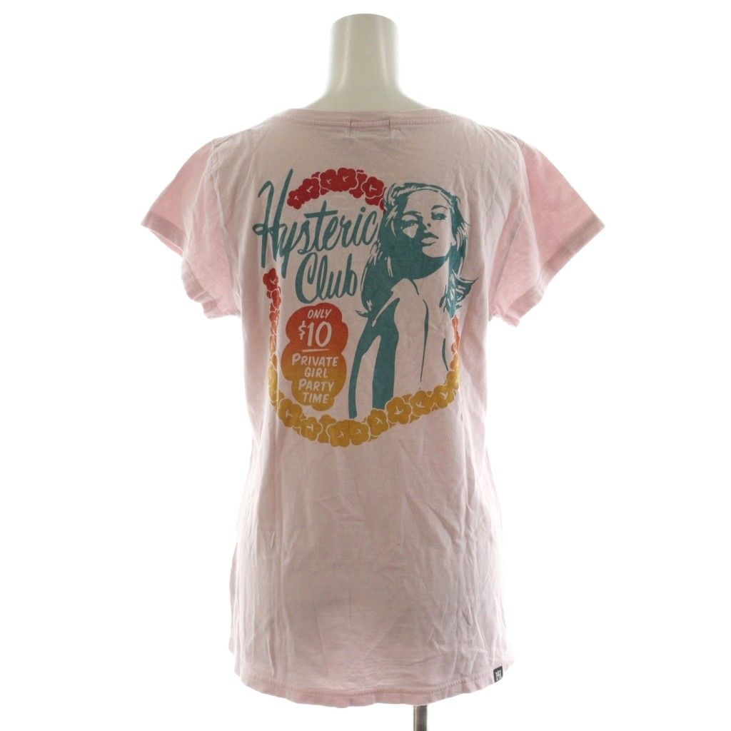 HYSTERIC GLAMOUR プリント柄チュニック 半袖 HYSTERIC GLAMOUR プリント柄チュニック 半袖 HYSTERIC GLAMOUR