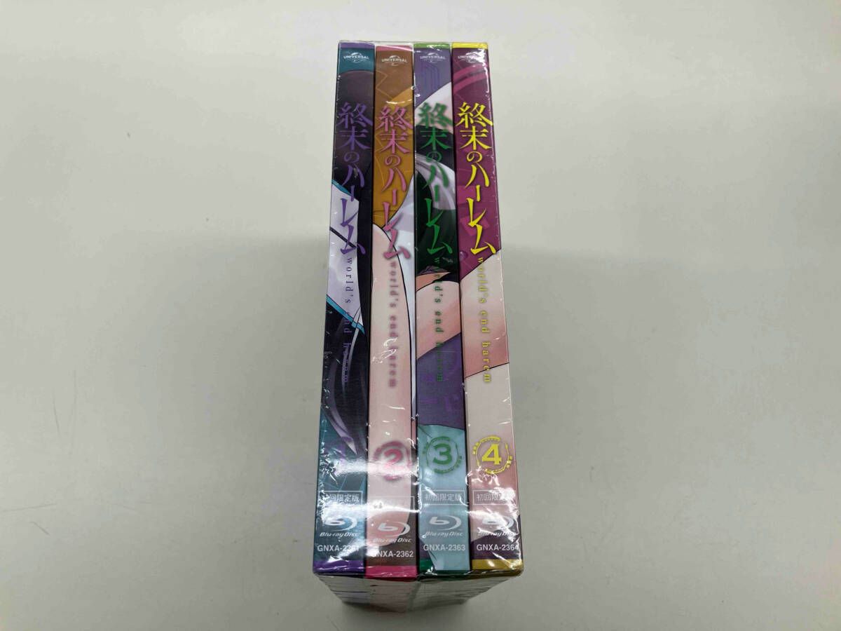 終末のハーレム　第４巻（初回限定版）（Ｂｌｕ－ｒａｙ　Ｄｉｓｃ） 全4巻セット]終末のハーレム 第1~4巻(初回限定版)(Blu-ray Disc