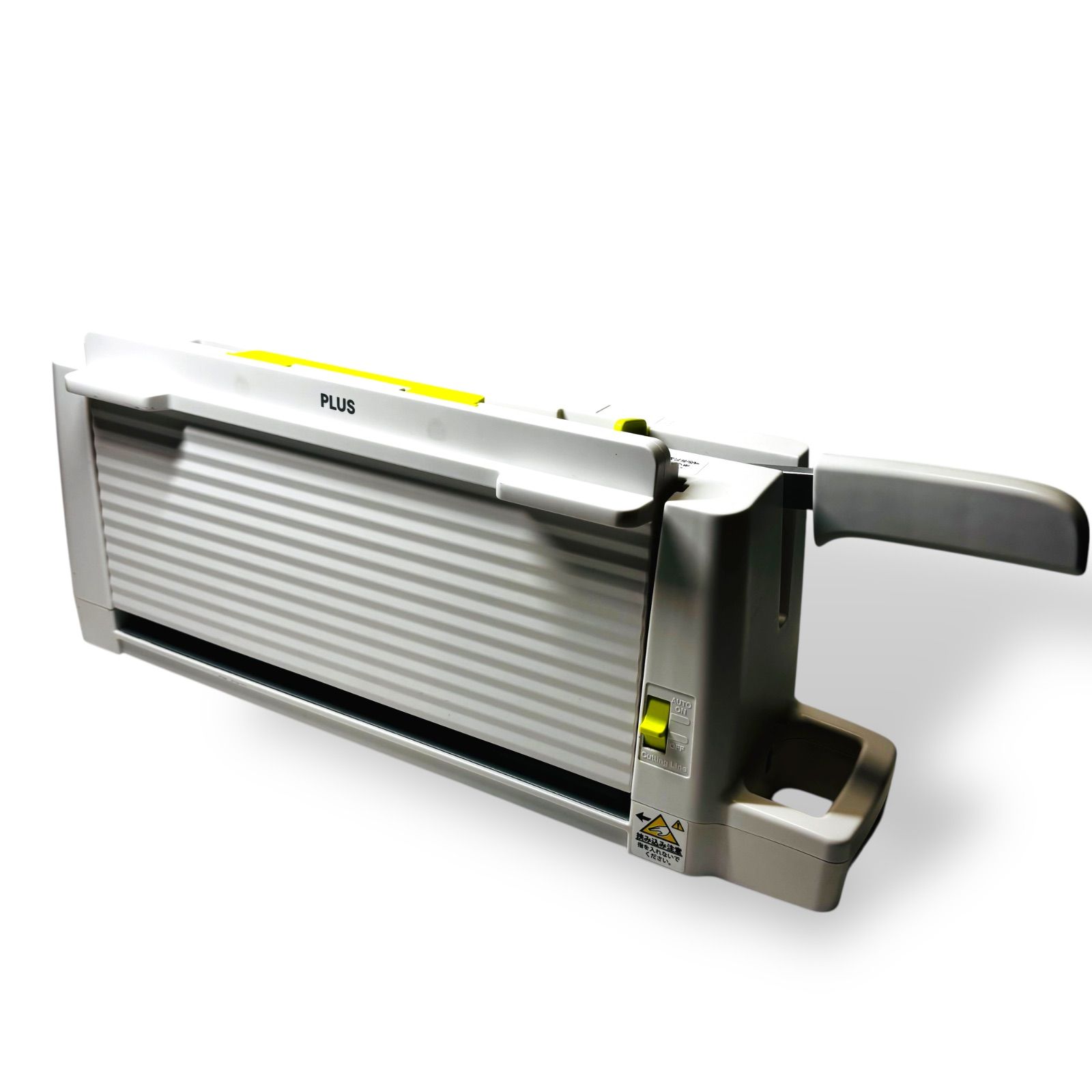 PLUS コンパクト 断裁機 PK-213 A4 自炊 プラス 60枚対応 安全設計 軽い力で切れる 動作 済