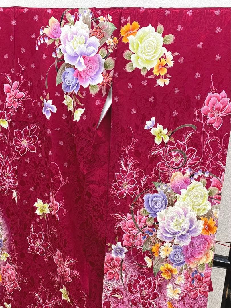 振袖 豪華 刺繍 紋意匠 身丈173cm
