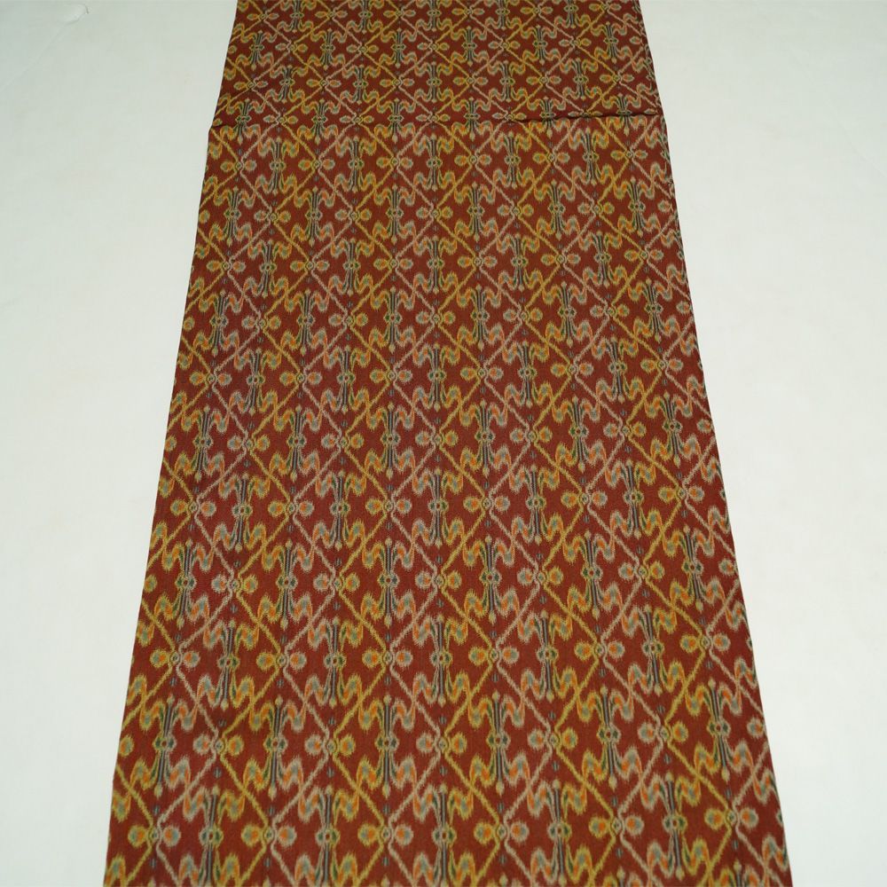 開き名古屋帯 龍村美術織物 名古屋帯 袋帯格 全通 太子間道 正絹 二重