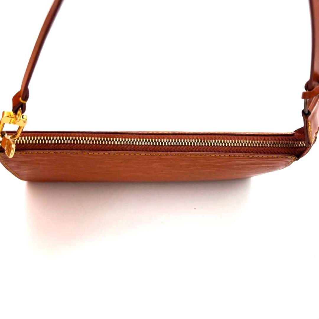 ルイヴィトン M40778 エピ ポシェット アクセソワール ポーチ ブラウン LOUIS VUITTON ルイヴィトン M40778 エピ ポシェット アクセ
