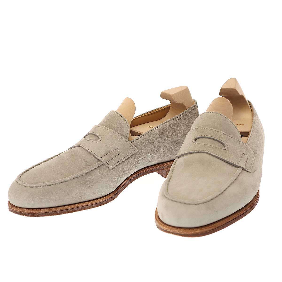 値下げ美品！JOHN LOBB ローファー スエード メンズ サイズ6 1/2 メンズ
