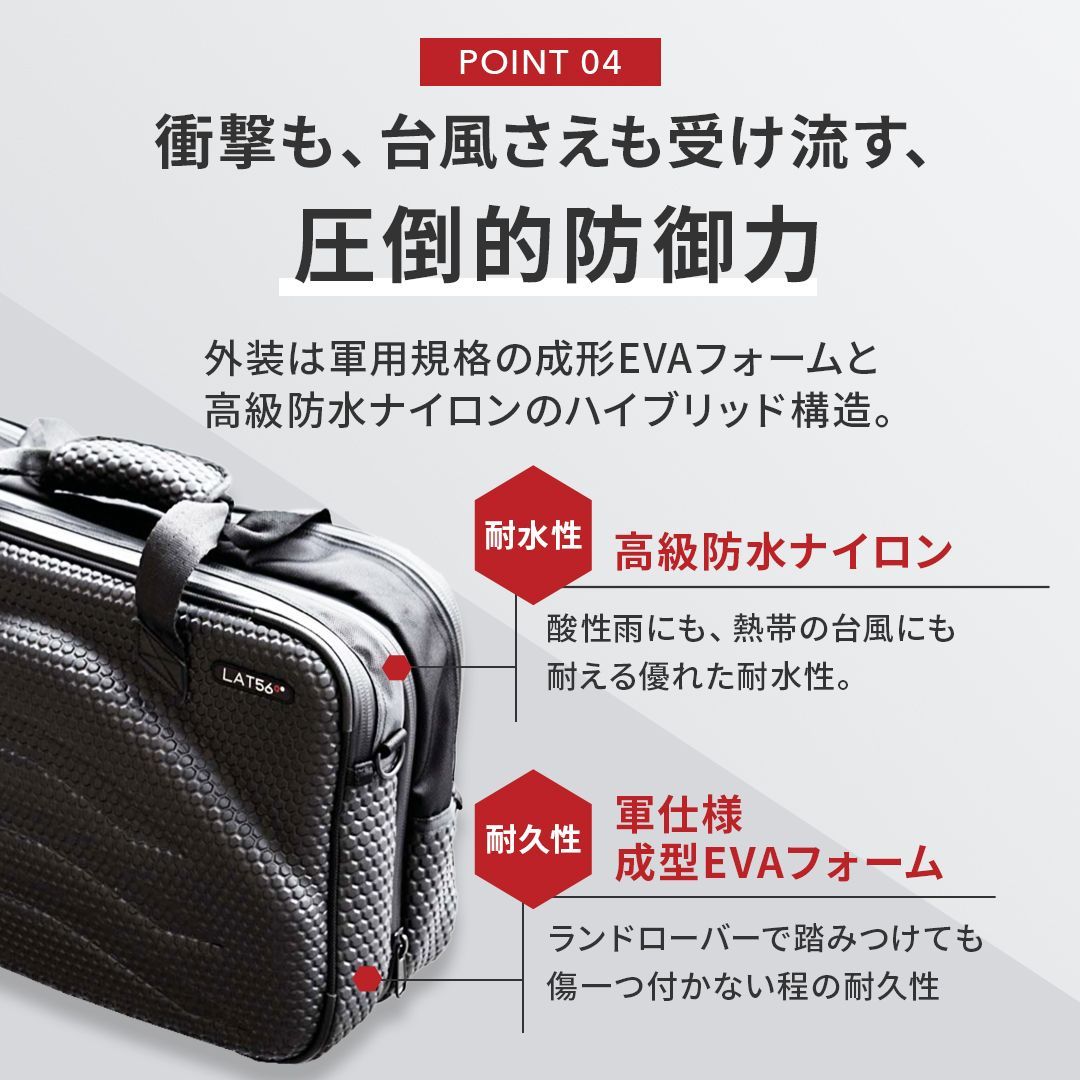 Lat56°】ビジネスバッグ ブリーフケース 18L 拡張あり25L 