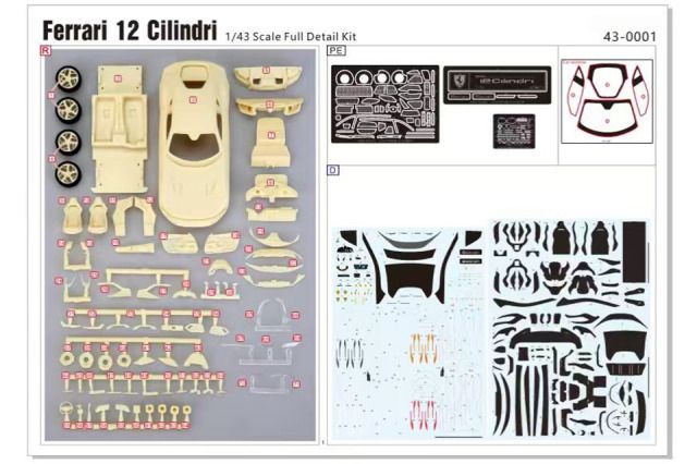 Hobby Design ホビーデザイン Alpha Model アルファモデル 1/43