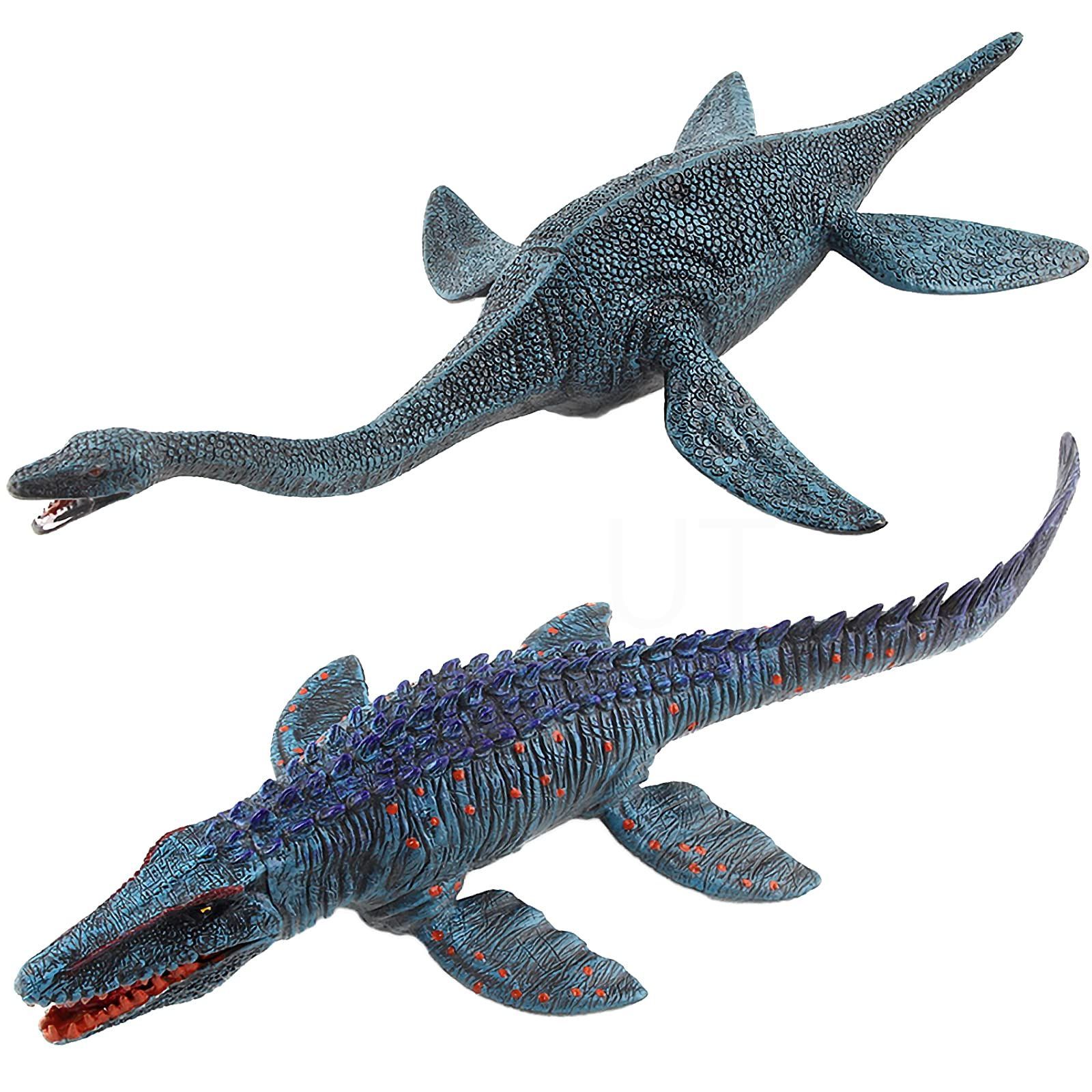 【即日発送】フィギュア おもちゃ モササウルス 恐竜 プレシオサウルス 海 2体セット UTST 6歳＋