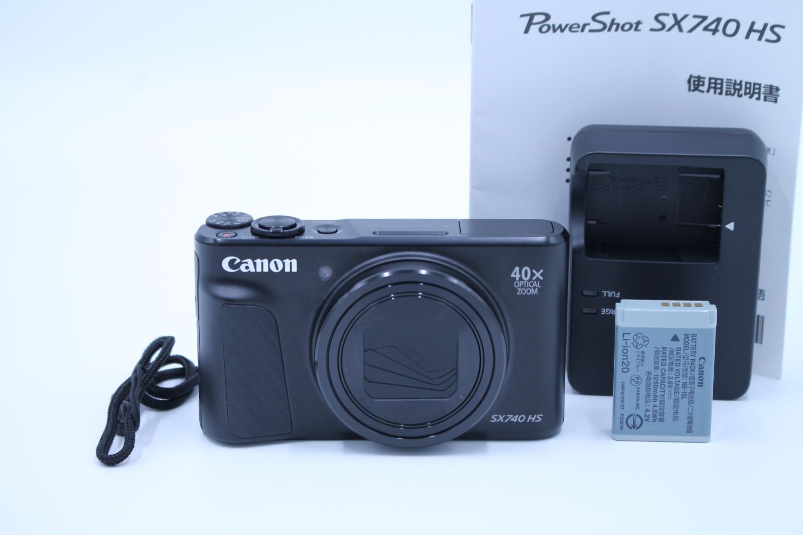 □極上品□ CANON PowerShot SX740 HS ブラック - メルカリ