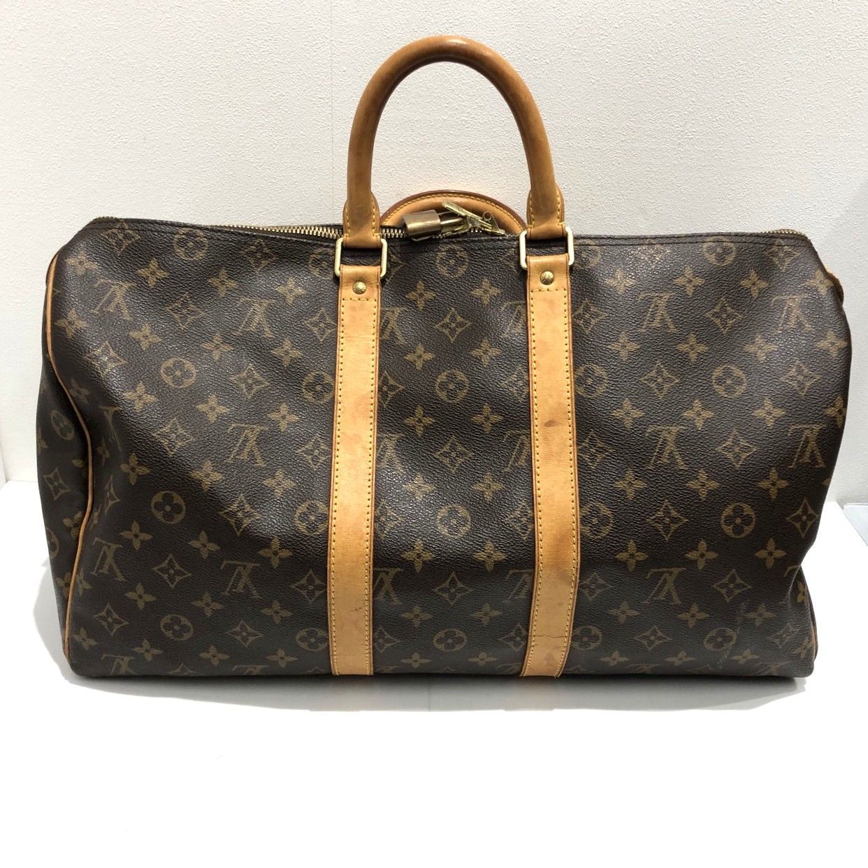 LOUIS VUITTON ルイヴィトン キーポル45 モノグラム M41428 ボストンバッグ メンズ レディース ユニセックス 006252
