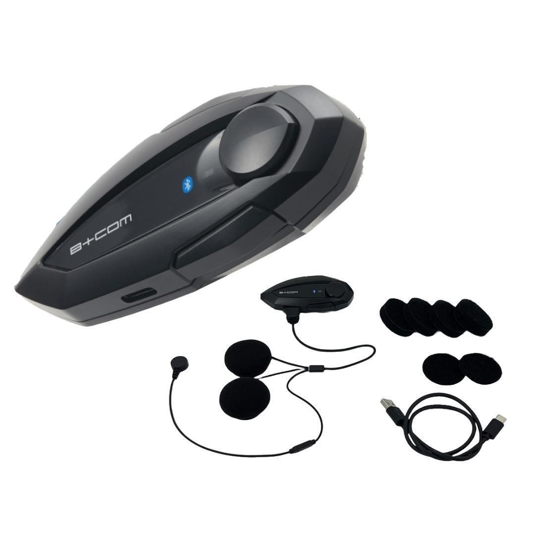 バイヤー厳選用品 B+COM フルフェイス用ワイヤーマイク仕様（2台セット）で TALK アクセサリー