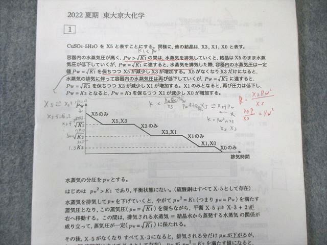 河合塾 トップレベル 東大・京大コース 化学テキスト通年セット 2022