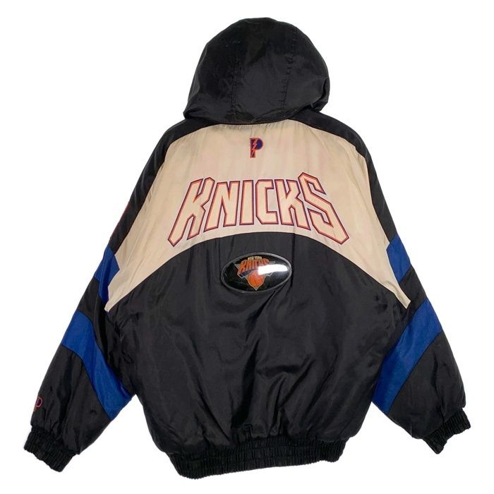 90's PRO PLAYER NBA NY KNICKS ニックス ナイロン ジップアップ