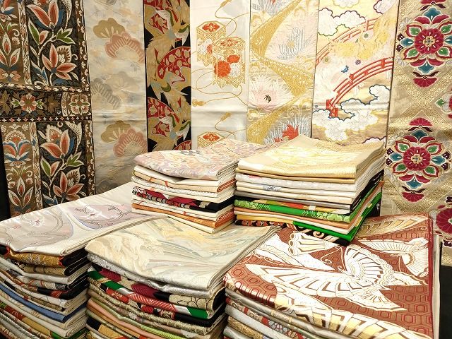 平和屋本店 袋帯 西陣 まとめて100点 鳳凰 鶴 孔雀 蝶 更紗 花柄 宝相華 佐賀錦 金銀糸 など 着用 多数 ♥品あり 全て正絹 se3709