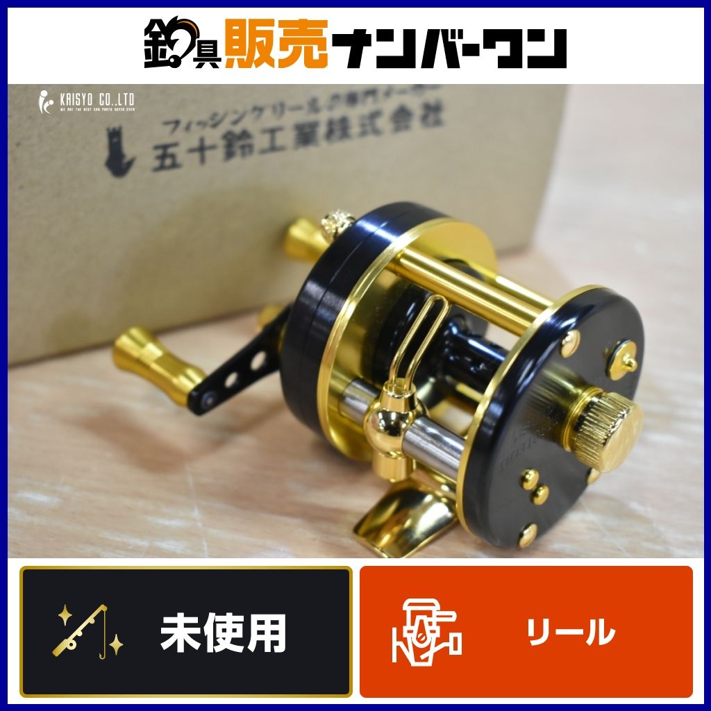 五十鈴リール ストックルアーズ 五十鈴工業 DD310SSS Black/Gold ISUZU ベイトリール ダイレクト