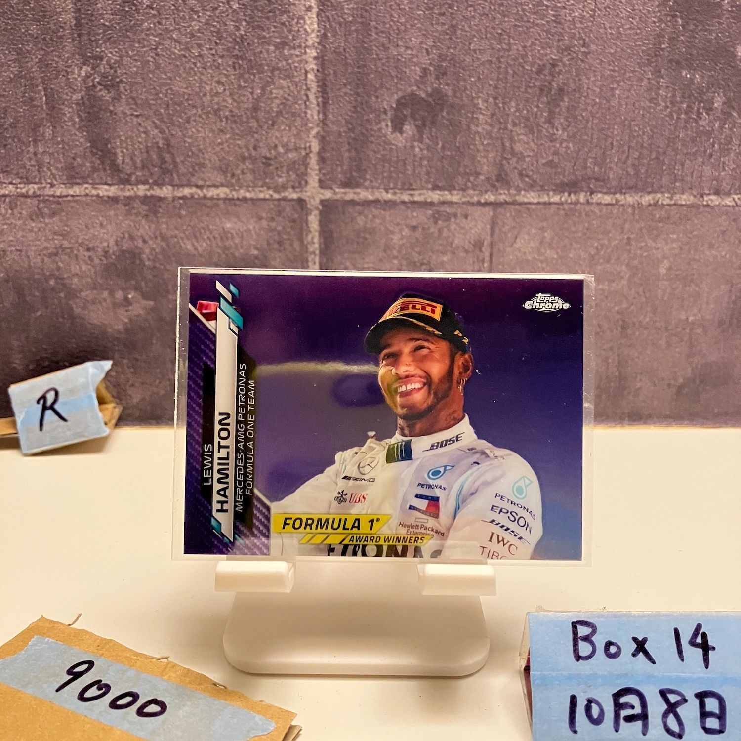 2020 Topps Chrome Lewis Hamilton 058|399 Mercedes-AMG Petronas Formula One Team Award Winners F1 Refractor カード