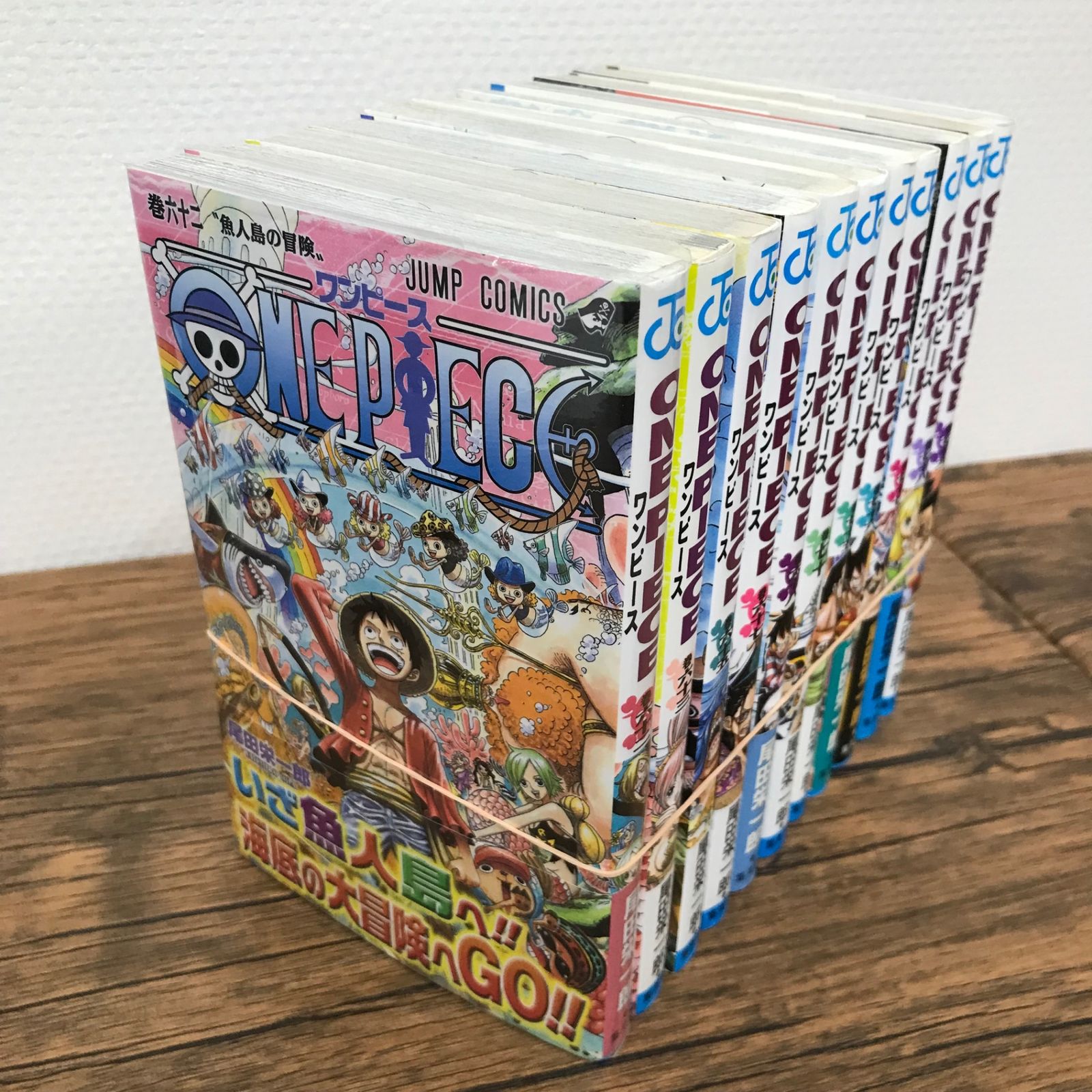 ワンピース 62〜79巻 欠品:64,66,69,71,72,73,74巻 （7冊欠品 計