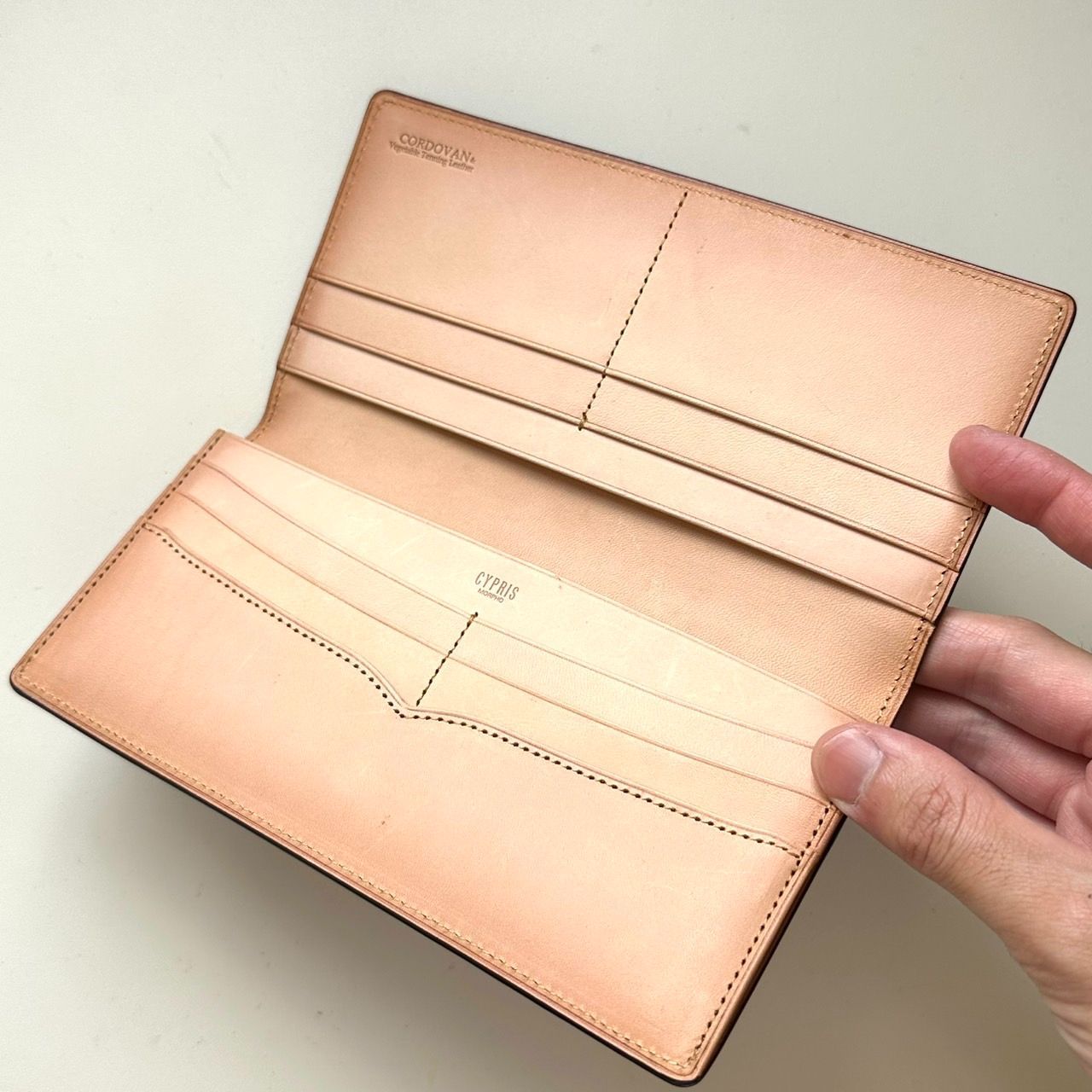 キプリス CYPRIS 長財布 カードケース コードバン 美品 - メルカリ