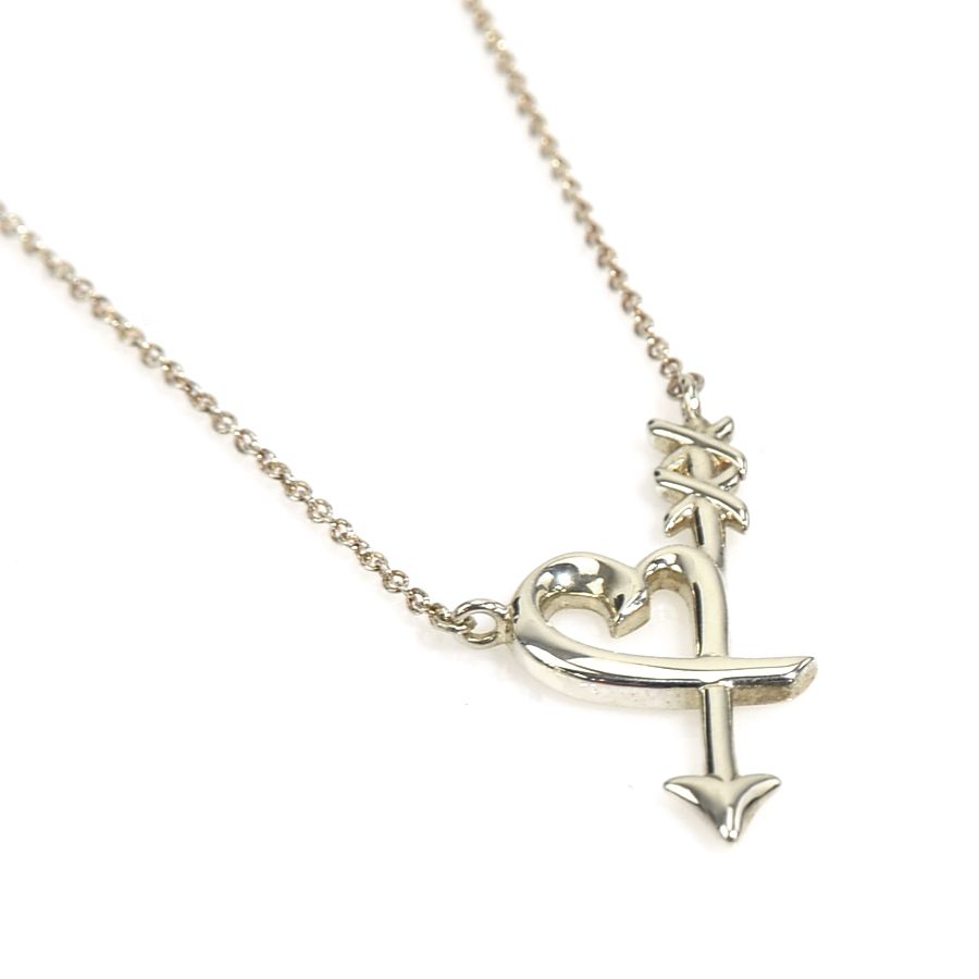 ティファニー TIFFANY&Co. ネックレス ラビングハート アロー - 【中古