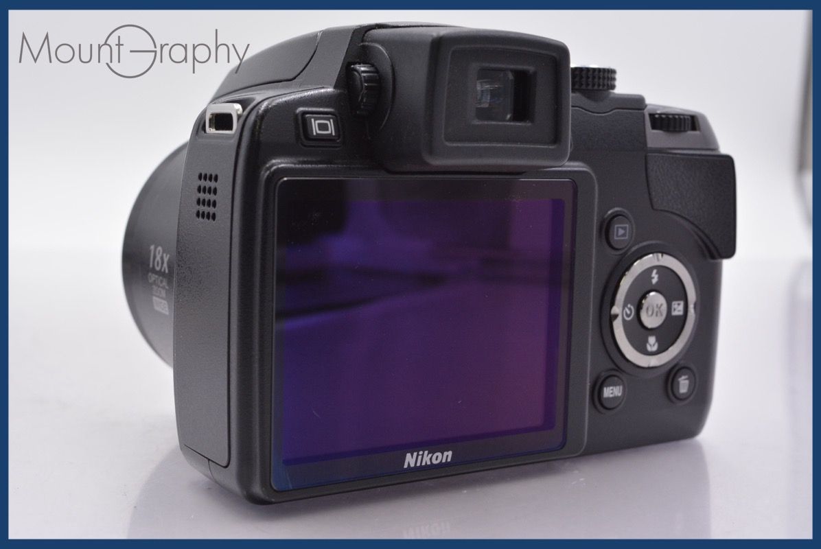 ☆極上美品☆ ニコン Nikon COOLPIX P80 18x バッテリー、充電器付属  