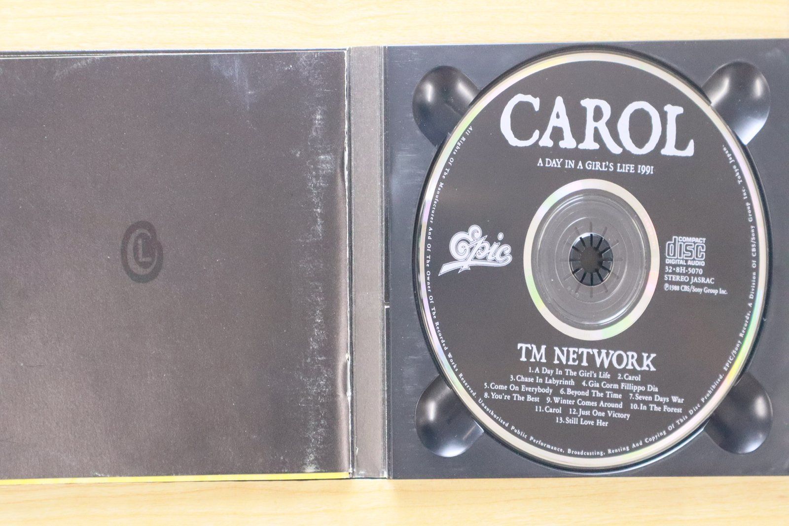 国内盤CD☆ティーエム・ネットワーク/TM NETWORK□ CAROL-A DAY IN A