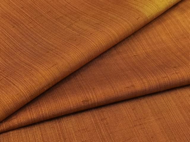 平和屋着物▽上質な紬 単衣 霞文 正絹 逸品 AABC1239jh