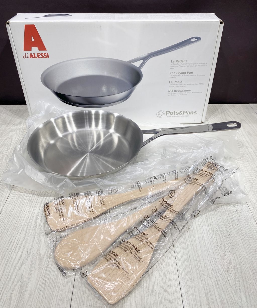 保管♥品 ALESSI アレッシィPOTS-PANS フライパン AJM110|24