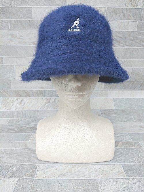 ◇ KANGOL カンゴール バケット ハット ネイビー メンズ P  【1405230003484】