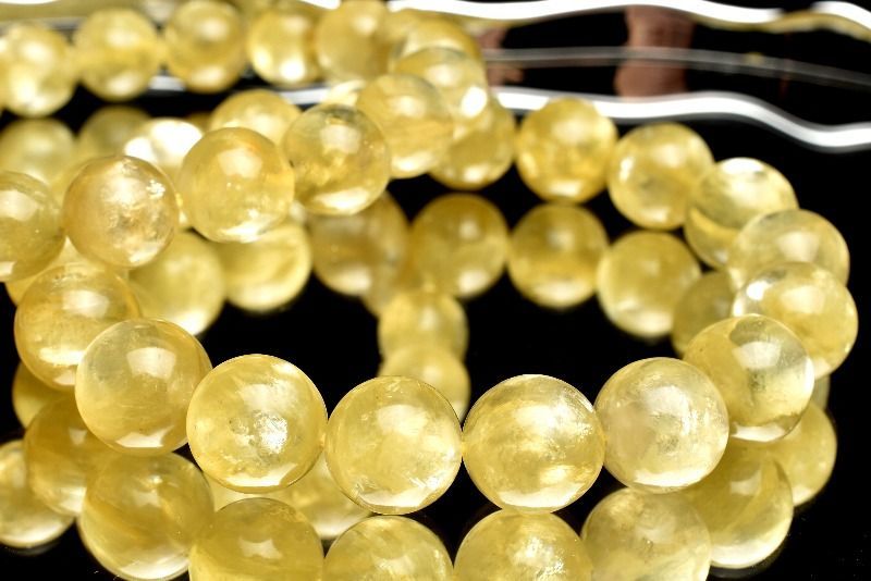 黄金雲母 ゴールデンマイカ 11mm ブレスレット 1個売り