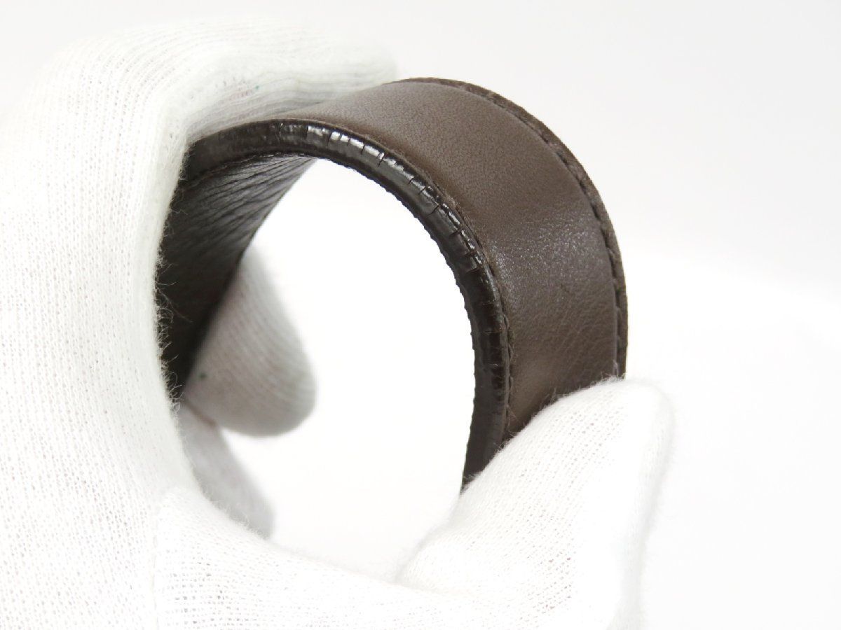 □美品□ ジル サンダー ハンド ボストン バッグ レザー ブラウン 茶