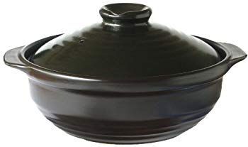 BLACK ニューIH対応土鍋 7号 ブラック 2-3人用 wyw801m BLACK ニューIH対応土鍋 7号 ブラック 2-3人用 wyw801m 【公式通販】
