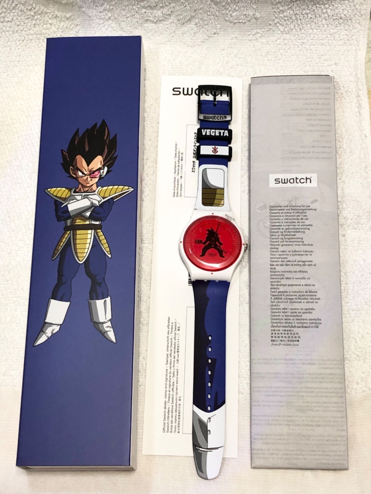 新品SWATCH X DRAGONBALL Z✨VEGETA ベジータ - A&A - メルカリ