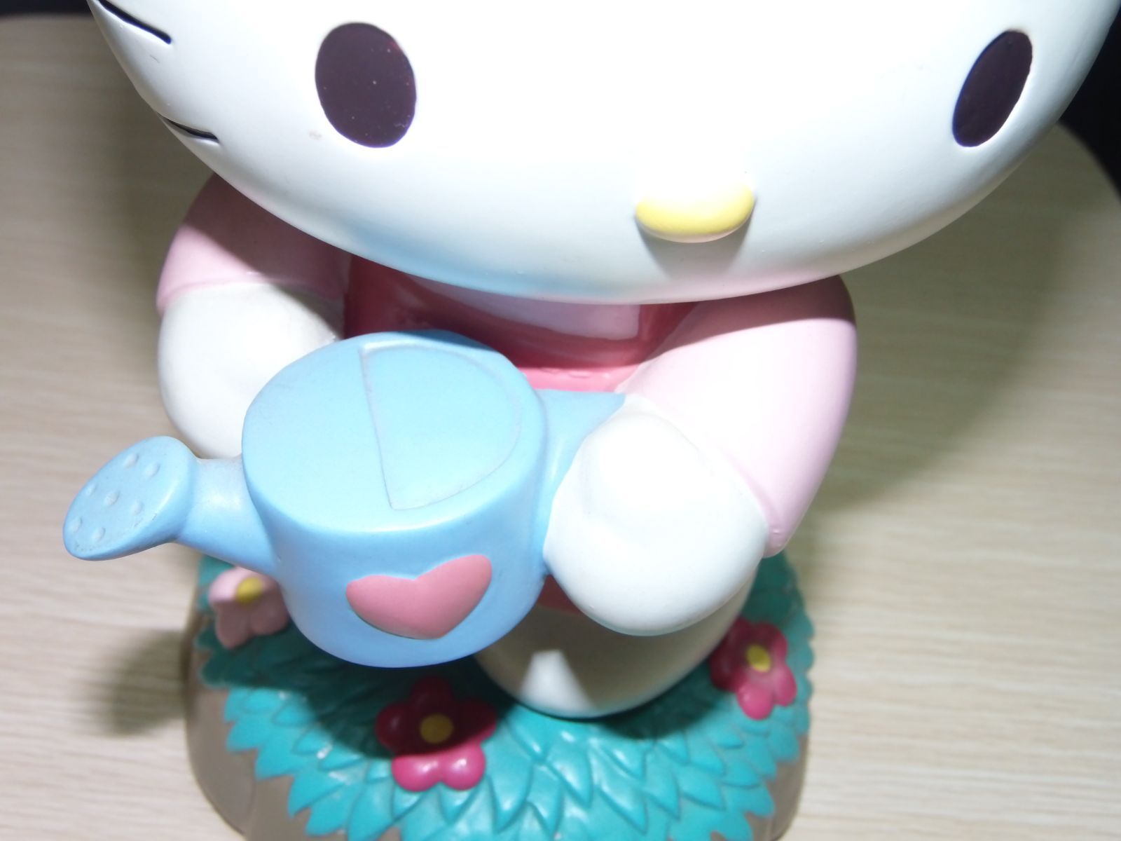 ハローキティ フィギュア 陶器 置物 ♪ 6I02Y サンリオ ハローキティ 陶器 置物 フィギュア ヴィンテージ