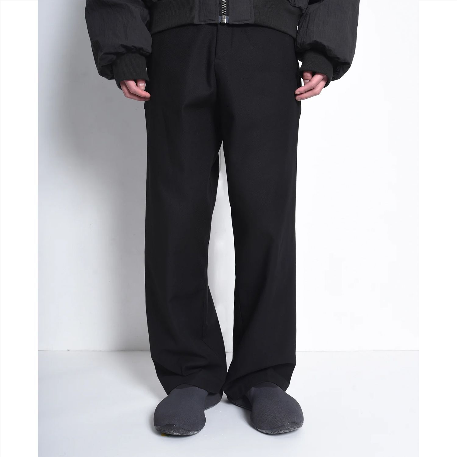 スラックス レイヤードパンツ