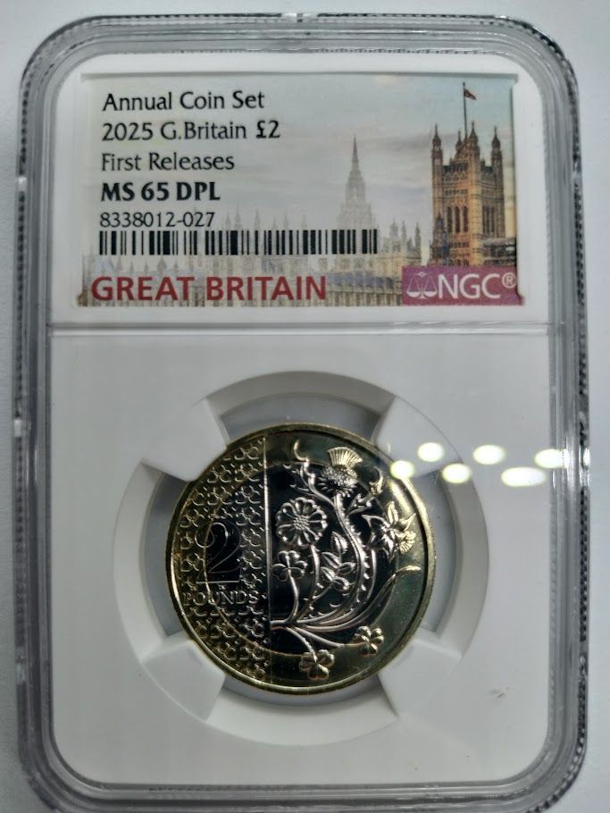 4点セット】NGC MS67 DPL 2025 イギリス Annual Coin SET