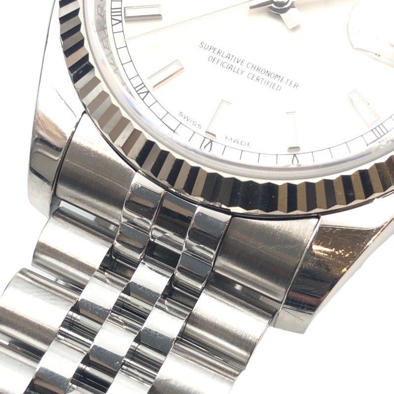 ロレックス ROLEX デイトジャスト36 116234 Z番 WG×SS 自動巻き メンズ 腕時計