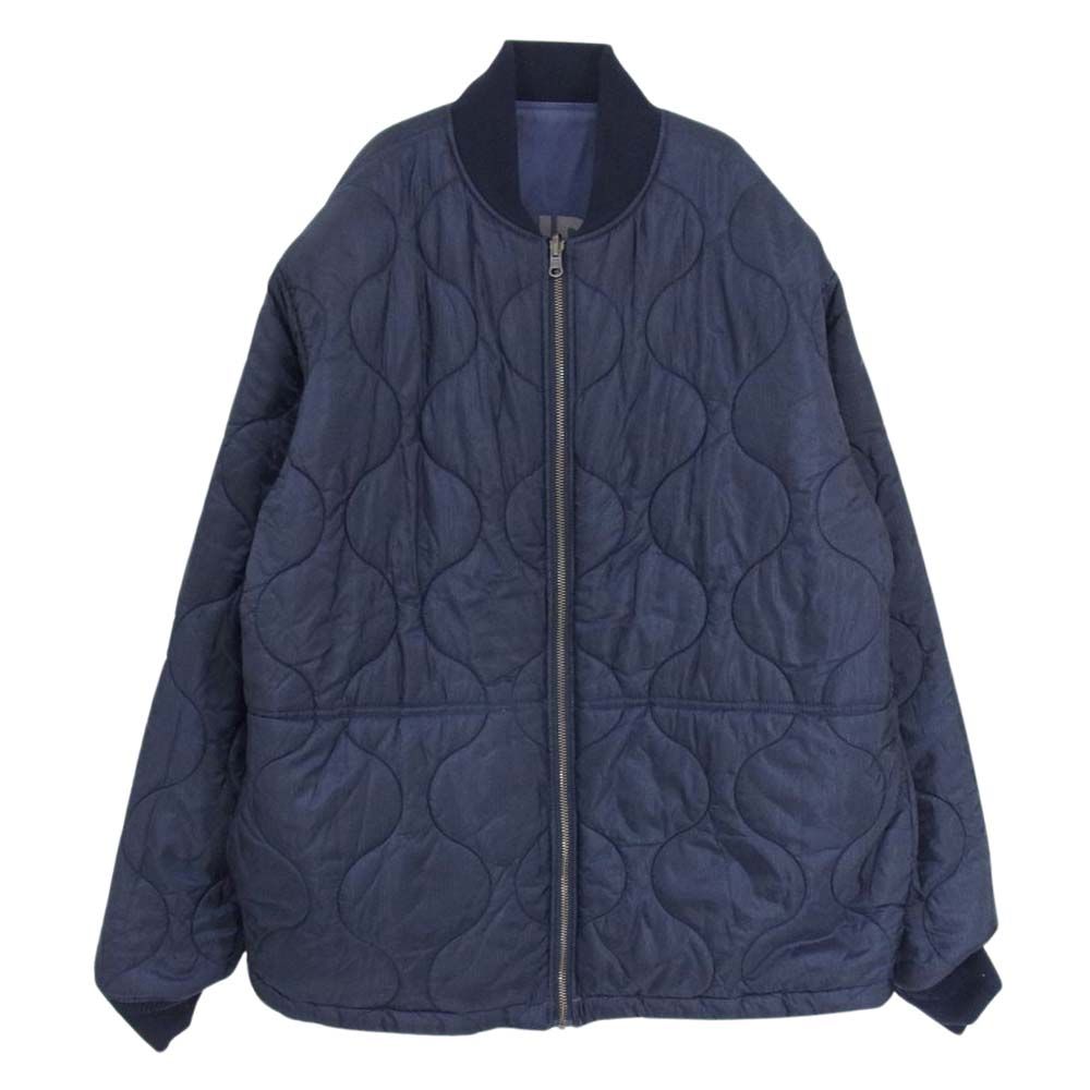 STANDARD CALIFORNIA スタンダードカリフォルニア SD Reversible Deck Jacket リバーシブル デッキ  ジャケット キルティング ネイビー系 XL【中古】