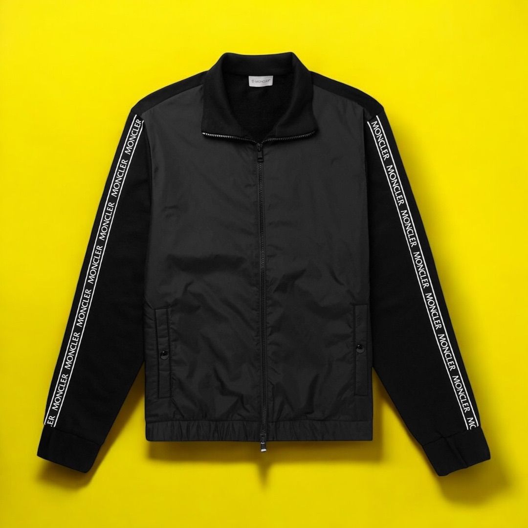 モンクレール MONCLER  Cotton-Jersey and Shell Track Jacket 新品未使用 正規品