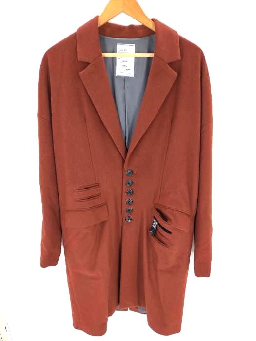 【美品】SHAREEF シャリーフ カシミヤ混 チェスターコート メンズ シャリーフ SHAREEF 15AW カシミア混チェスターコート メンズ JP