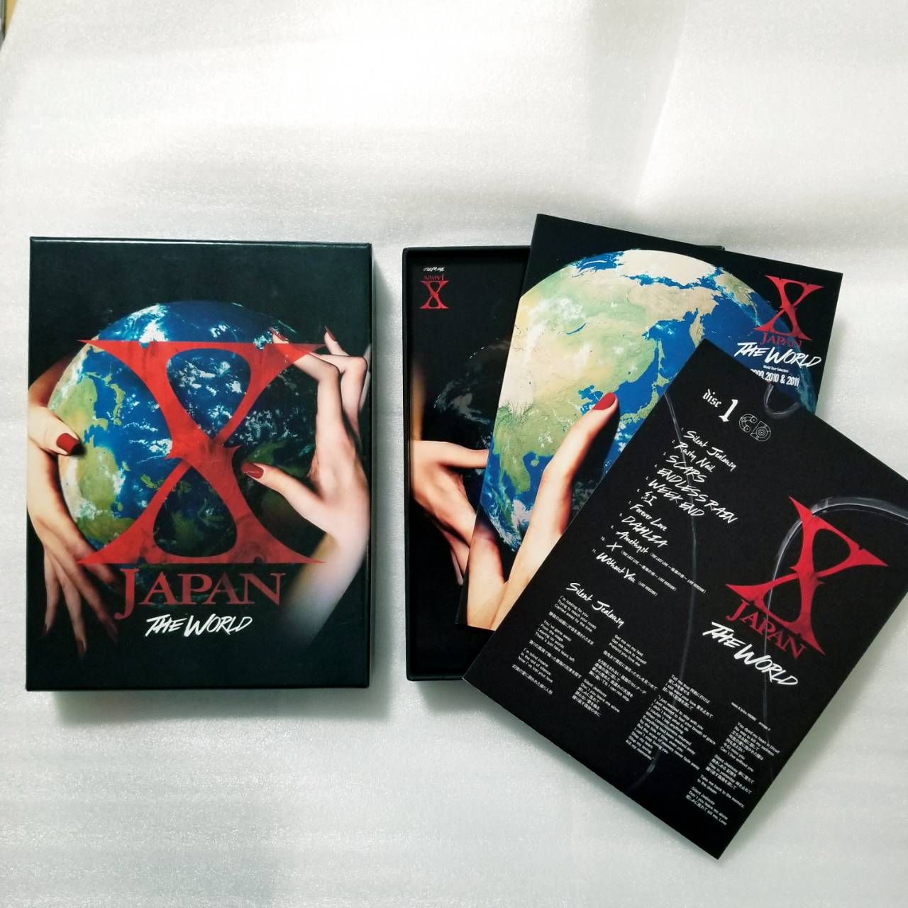 THE WORLD~X JAPAN 初の全世界ベスト~ (初回限定豪華BOX盤) (DVD付)  :20220823191858-00070:だいとくオンライン ヤフー店 - 通販 - Yahoo!ショッピング - 邦楽