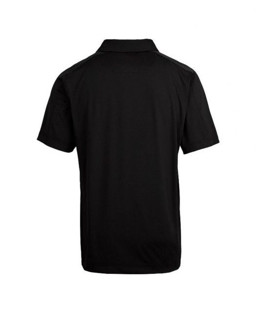 【送料無料】 カッターアンドバック メンズ ポロシャツ トップス Men's Florida State Seminoles Alumni Logo Prospect Textured Stretch Polo Black