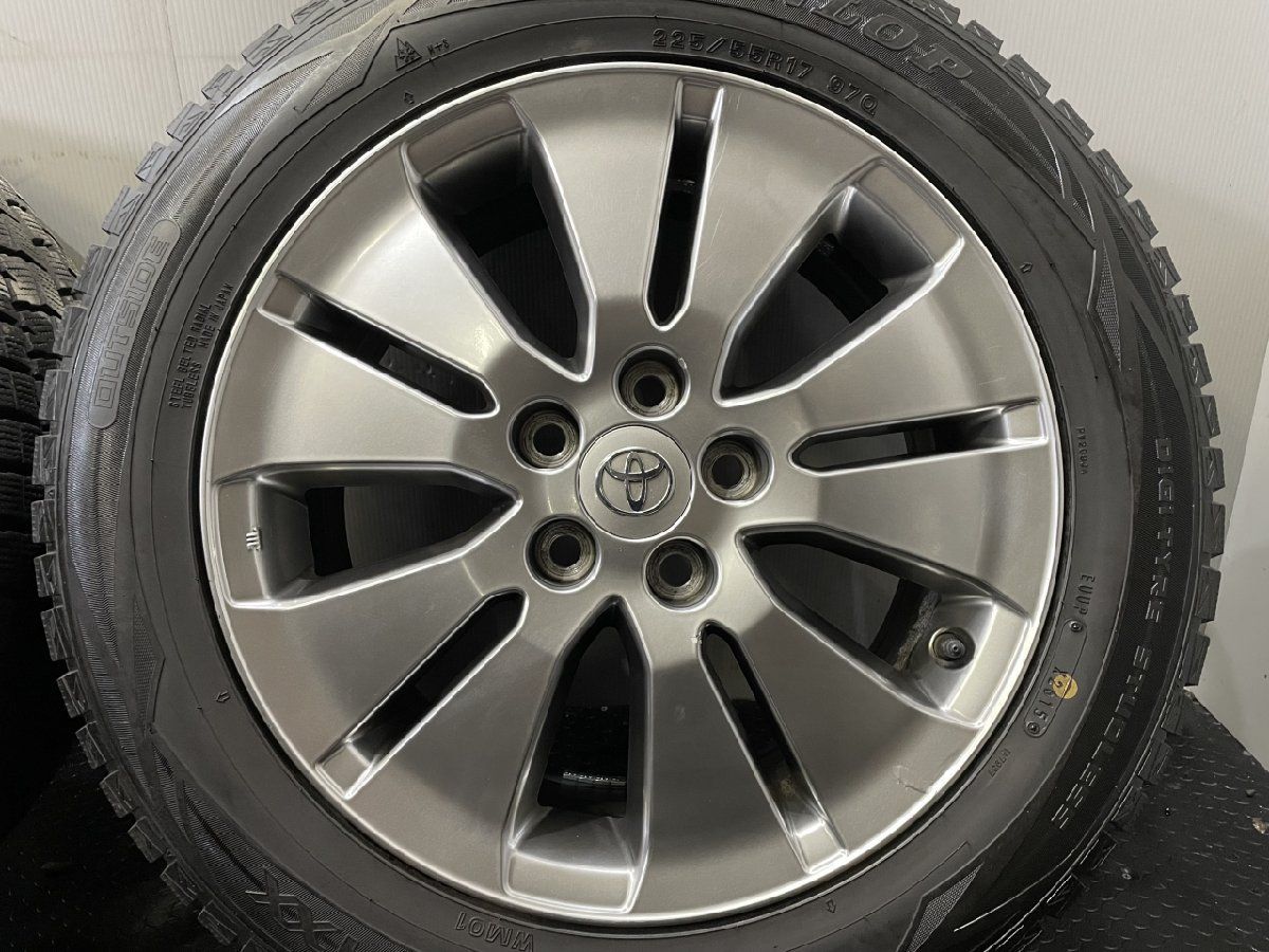 DL WM01 225/55R17】スタッドレス【トヨタ 10系アルファード 純正 