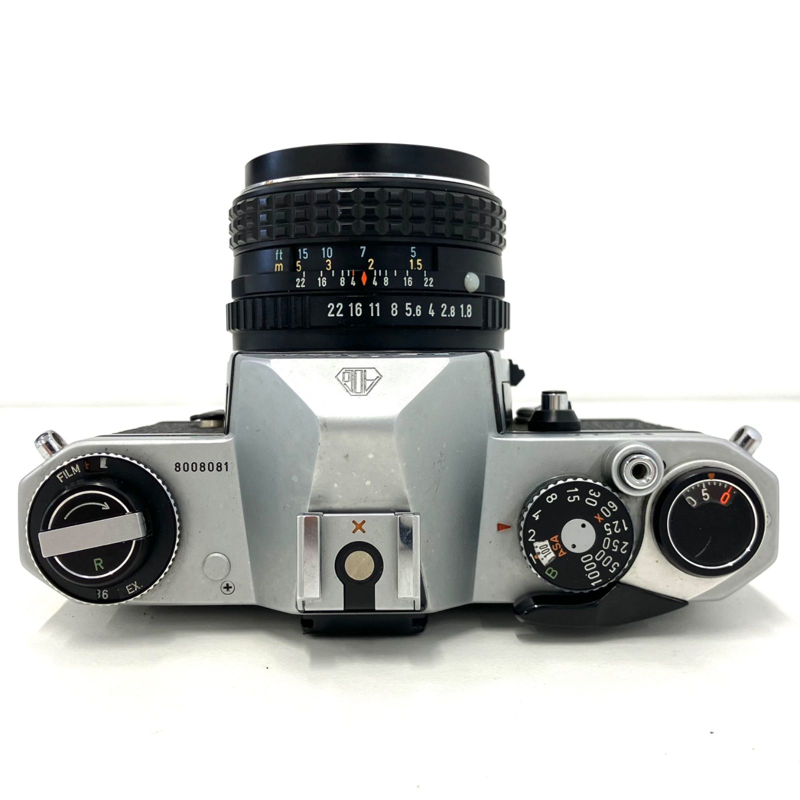 ASAHI PENTAX フィルム一眼レフカメラ 55mm f/1.8レンズ付き