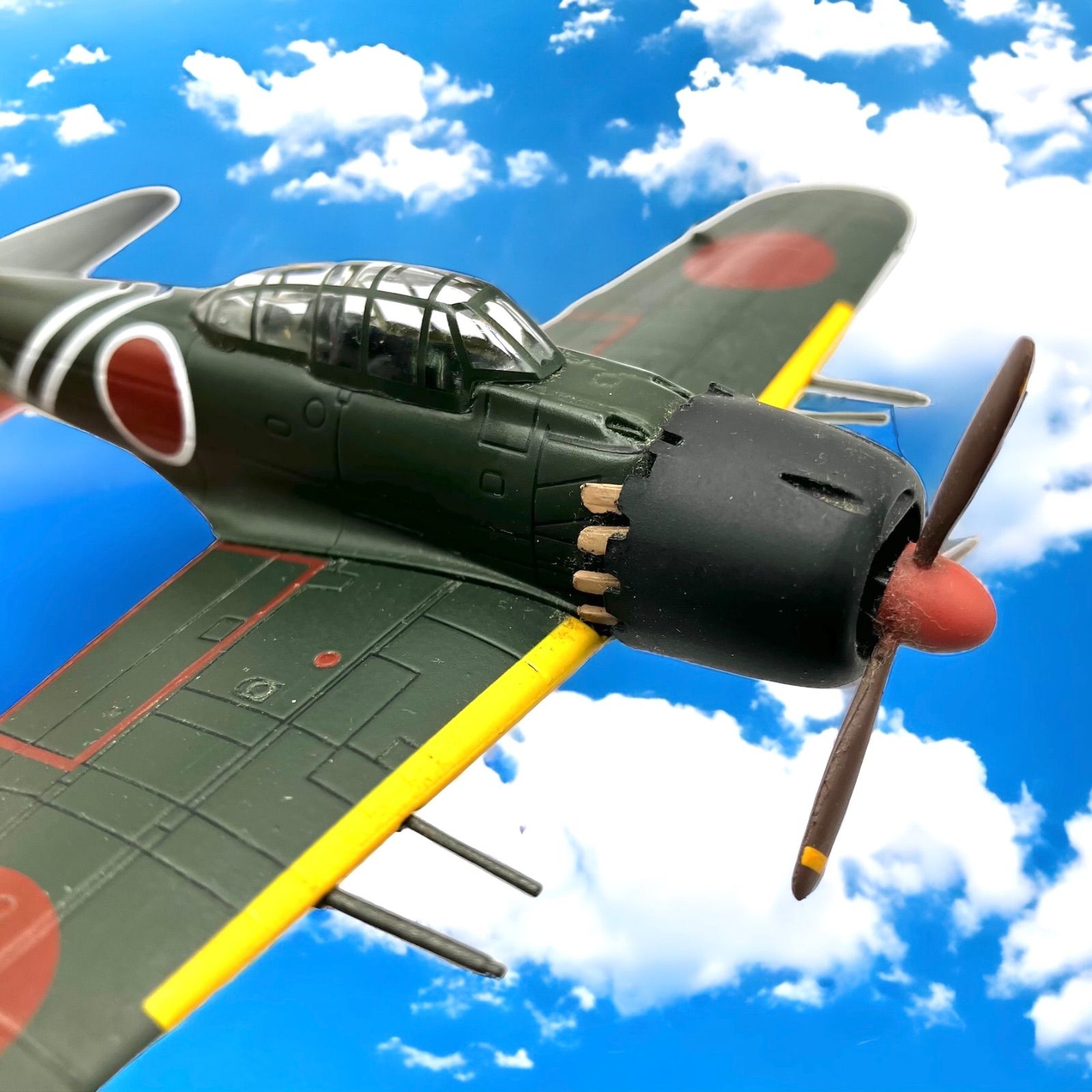 既成品⭐️日本海軍 零式艦上戦闘機】 零戦 戦闘機 ゼロ戦 三菱 A6M5C