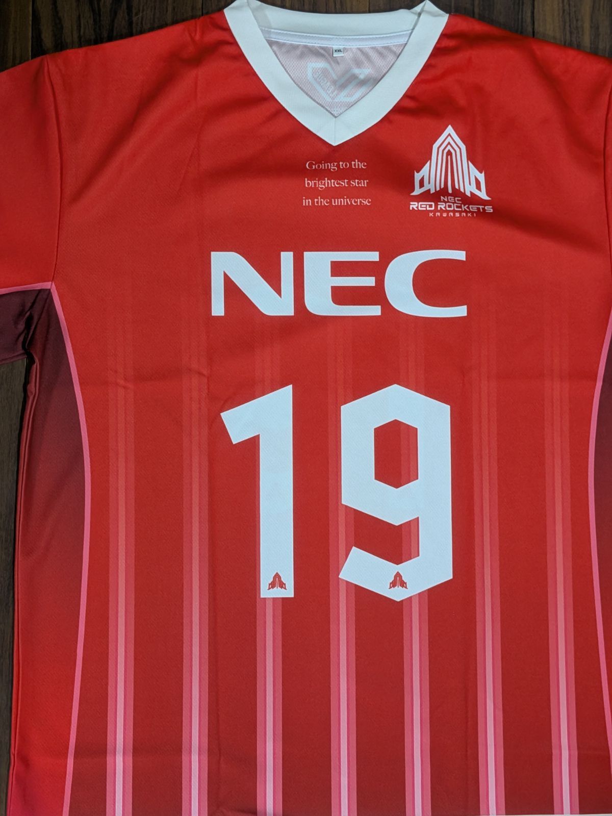 NECレッドロケッツ川崎 RED ROCKETS レプリカ ユニフォーム 田中