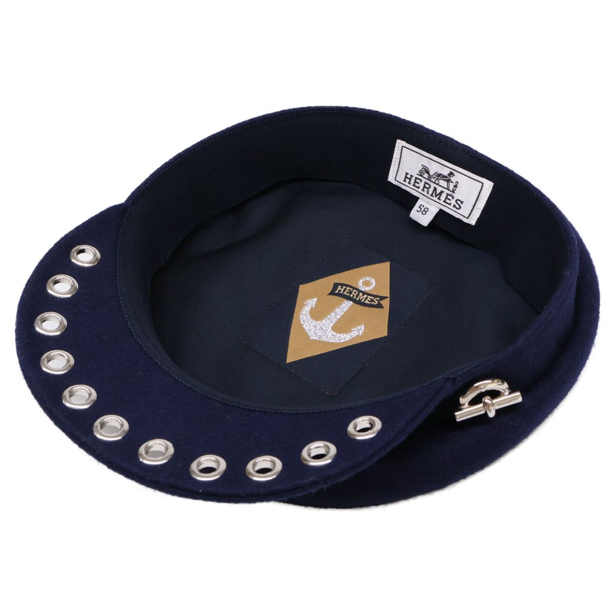 HERMES エルメス ヴォーバンセーラー キャスケット 58 NICORILABO_COM