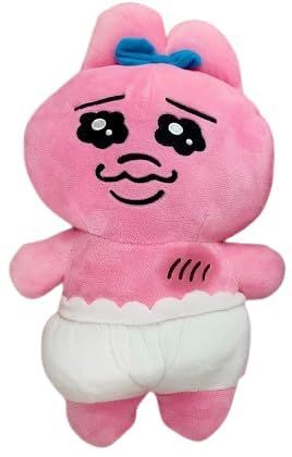 おぱんちゅ_うさぎ ぬいぐるみ 胸にポンポン当てる BIGぬいぐるみ 約32 Bアザ単品