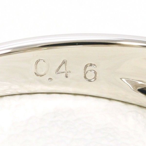 PT900 リング ring 指輪 13号 ダイヤ 0.46 総重量約4.4g FORTGASGNV_COM_BR