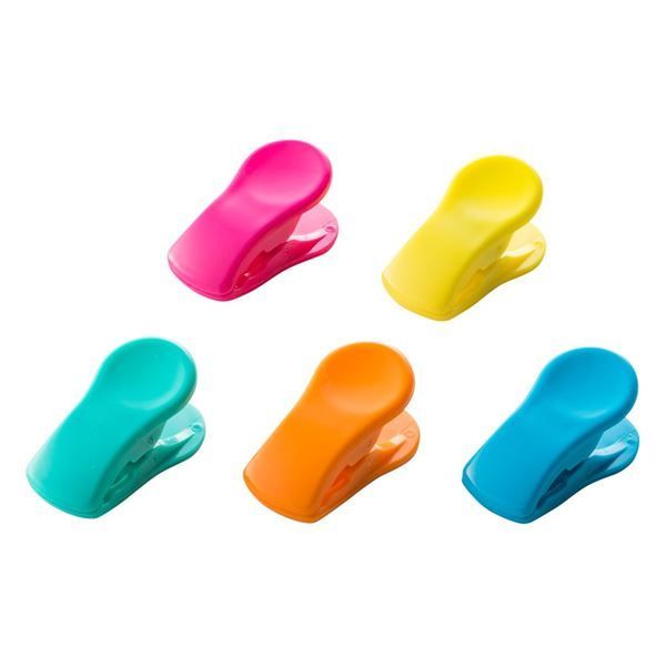 まとめ 袋止めクリップ|キッチン用品 幅2×奥行1.9×高さ4cm メモクリップ クリップス